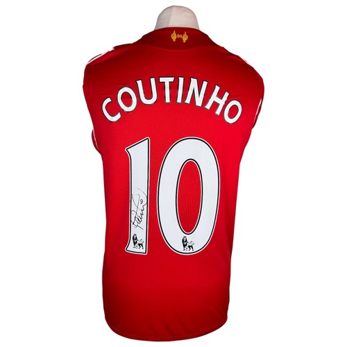 Signed philippe coutinho shirt - coutinho,