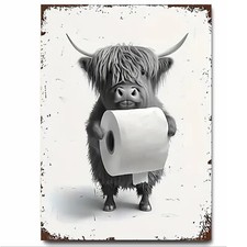 Toilet Roll by Highland Cow