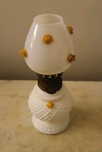 Vtg miniature milk glass - vtg,