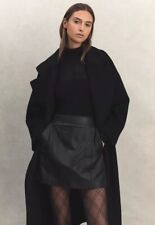 REISS Edie Leather High Rise