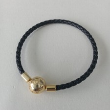 Pandora Moments Black Leather