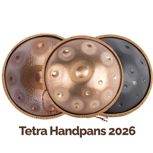 Tetra handpan new 12 - tetra,