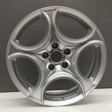 ALFA ROMEO BRERA SPIDER 17" SILVER ALLOY WHEEL RIM 7.5J ET41 60695011 GENUINE X1