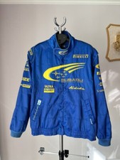 SUBARU WORLD RALLY TEAM RACING JACKET VINTAGE RARE SPARCO ITALY JUHA KANKKUNEN