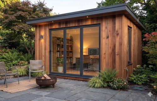 Garden room plans 4m - -,