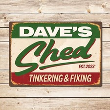 Vintage Shed Sign