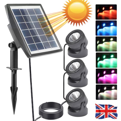 Solar powered pond - solar,