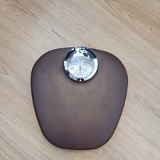 Krups Vintage Bathroom Scales Made in Ireland Brown Silver Mechanical Scales