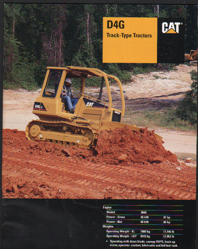 Caterpillar d4g track - caterpillar, track-type