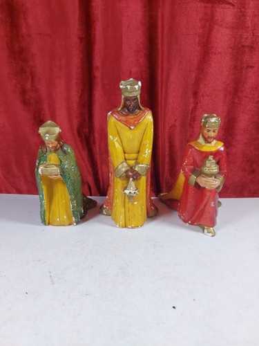 Vintage french large nativity - french,