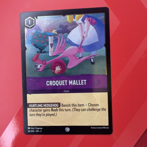 Disney lorcana tcg croquet - tcg,