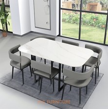 Marble ceramic dining table - marble,