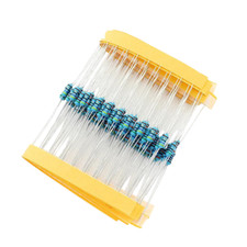 1/2W Metal film Resistors 0.5W 1% Many values available 1 ohm to 10M ohm 10 Pcs