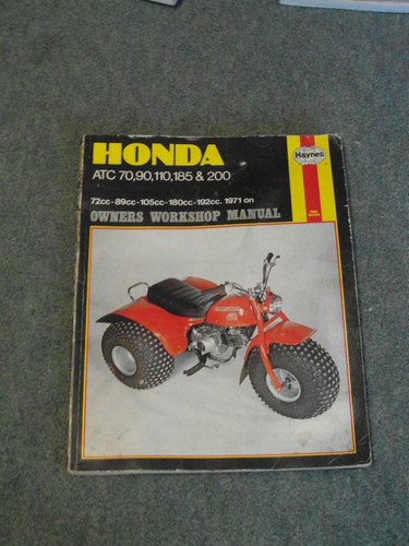 Haynes honda atc70 atc90 - haynes,