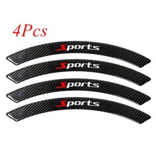 4x Real Carbon Fiber Car