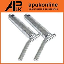 2x Cat 2 Lower Link Pins Double Shear for John Deere Tractor Combine Harvester
