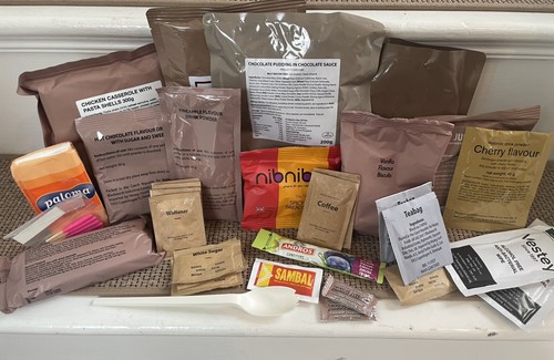 British army ration packs 24hr - british,