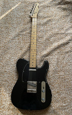 1983 Japanese MIJ Fender Squier Telecaster In Black.