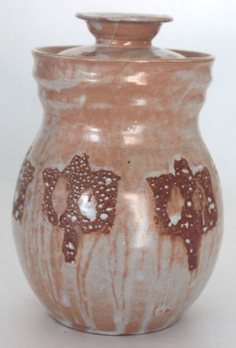 Vintage studio pottery lidded - vintage,