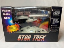 1994 STAR TREK USS Enterprise Talking Illuminating Alarm Clock