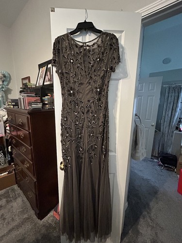 Adrianna papell grey mother - grey,