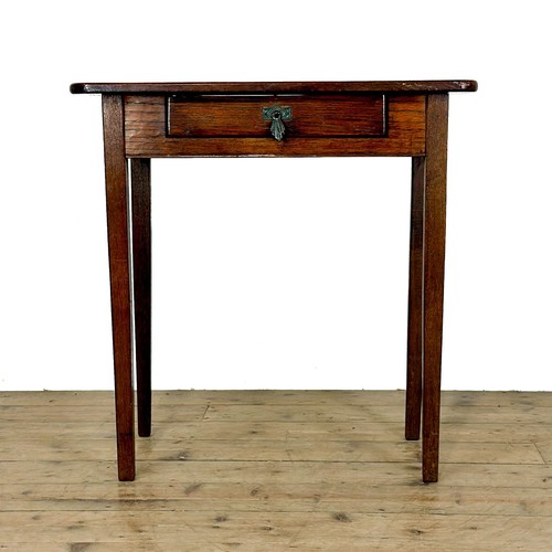 Antique small oak side - oak,