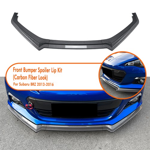 Carbon look front bumper - carbon,