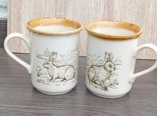 Biltons 2 Rabbits Embossed