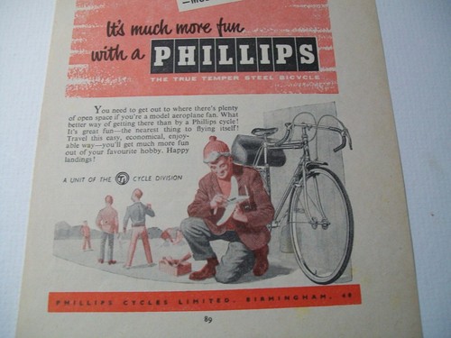 Phillips steel bicycle - phillips, vintage