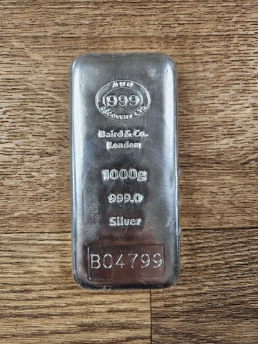 Baird silver bar 1kg - baird,