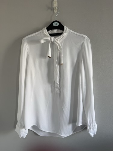 Zara ladies white - long, sleeve