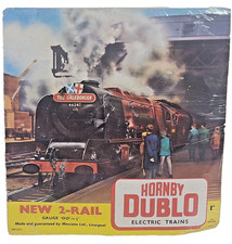 Hornby Dublo vintage New 2-rail Edition Electric Trains Fold Out Catalogue.