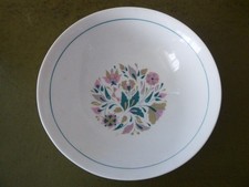 Vintage Ridgeway Kismet Pure Bone China Dessert Dish approx 6" used
