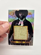 2025 PIECES OF THE PAST Wild West Edition Nat Love Cloth Relic 745