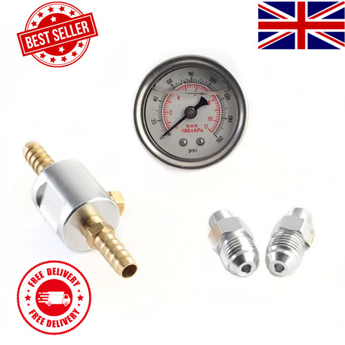 Inline fuel pressure gauge - inline,