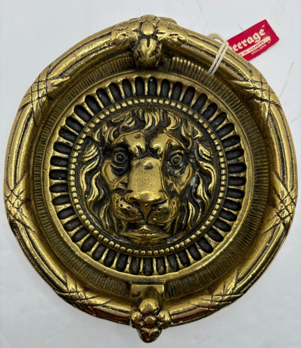 Nos peerage england brass lion - peerage,