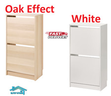 IKEA Bissa Shoe Cabinet With 2