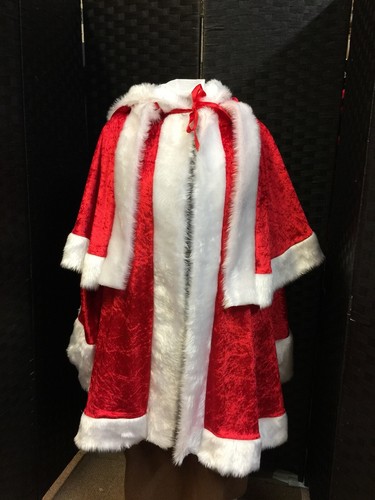 Father christmas red - red, velvet
