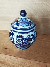 Blue And White Ginger Jar Gold
