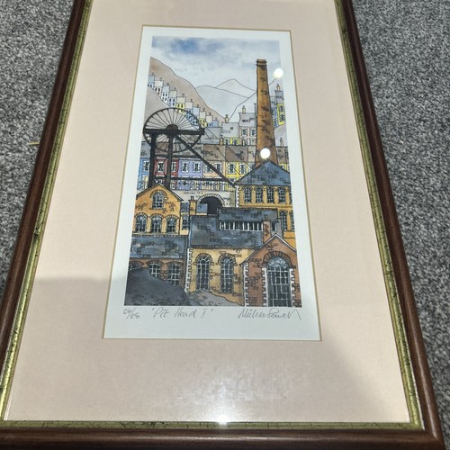 Signed framed limited edition - framed,