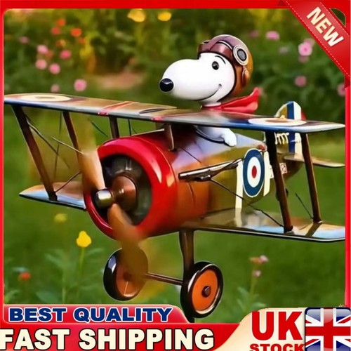 Snoopy pilot flying biplane - snoopy,