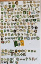 GLASGOW CELTIC BADGE FOOTBALL CLUB FC CSC SUPPORTERS PINS BADGES L - W & FOREIGN
