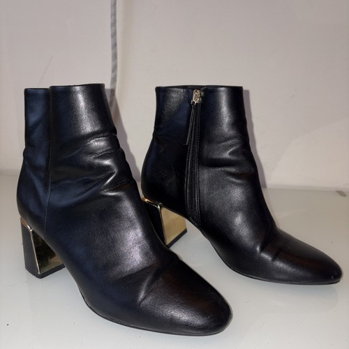 Zara black ankle boots - zara,
