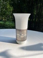 Vintage Rosenthal Germany Studio Linie Line Bud Vase. H Dresler. Silver Band