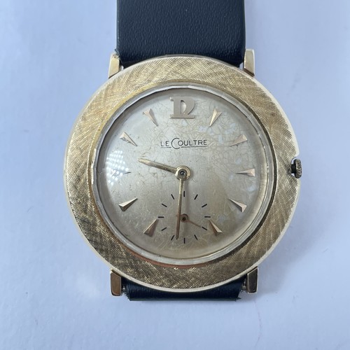 Vintage lecoultre 14k gold - vintage,