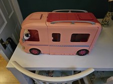 Barbie Camper Van Pink Playset