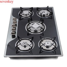 5 Burner Gas Stove Cast Iron