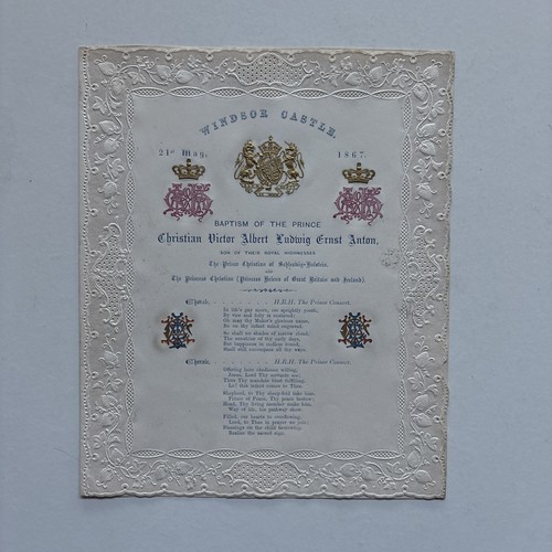1867 windsor castle baptism - 1867,