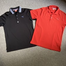 Lot of 2 Puma Golf Polo Shirts