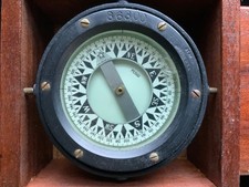 Vtg Star Boston Ship Compass